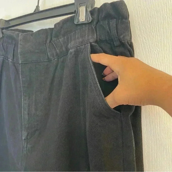 Acid-Washed Pair Of Paperbag Jeans By CULPOS X INC. - Picture 9 of 15